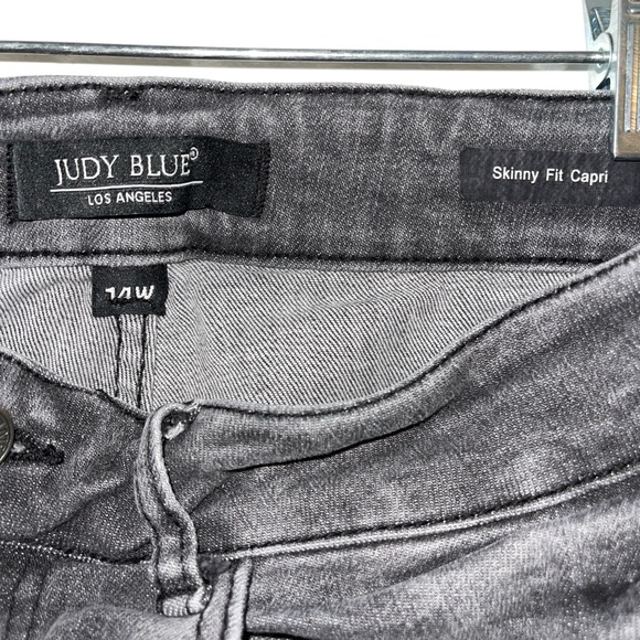 Judy Blue Women's Dark Gray Skinny Jeans - Picture 3 of 7
